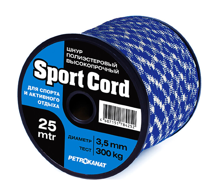 Шнур плетеный SPORT CORD купить от 310 руб.